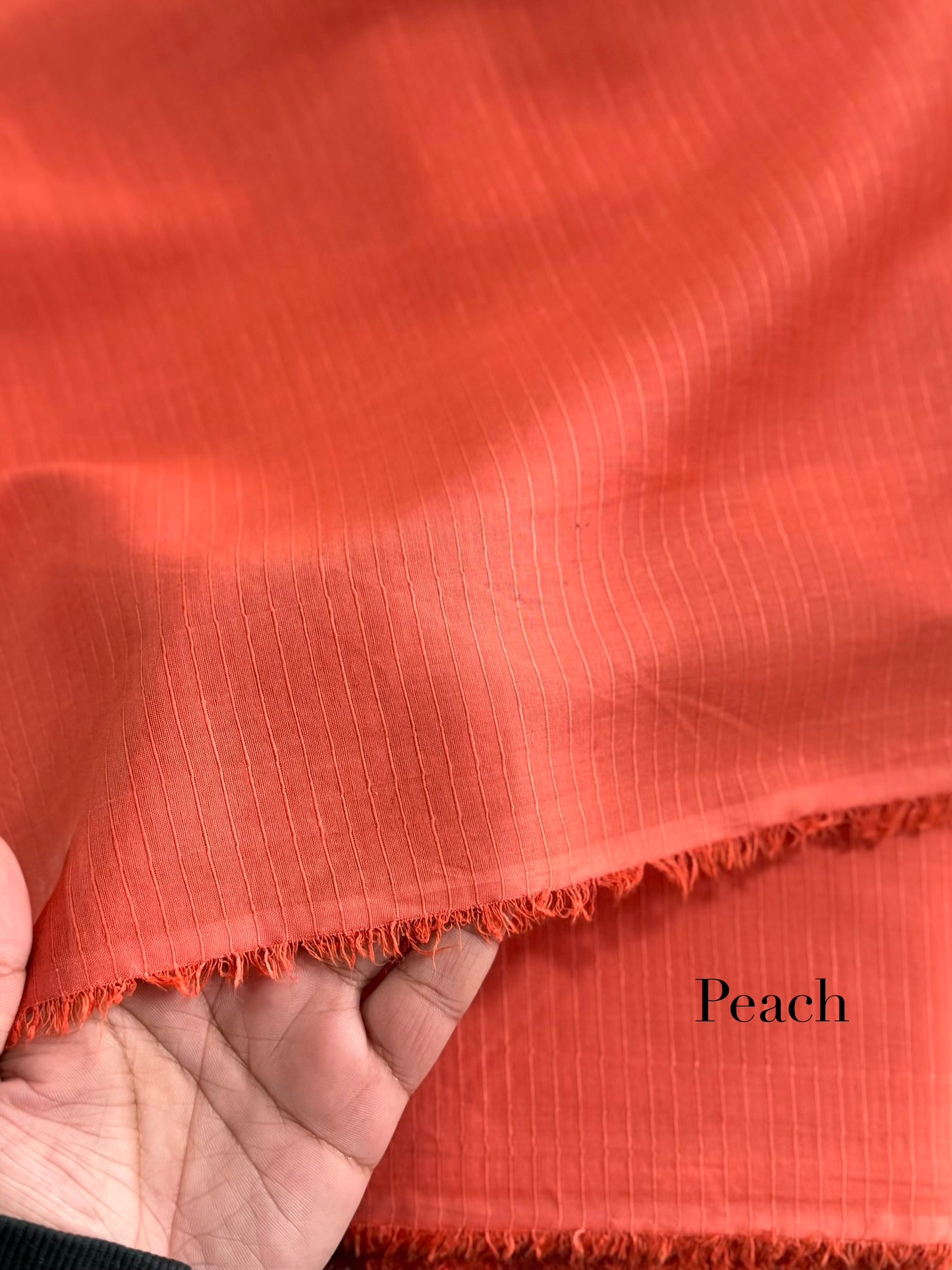 Plain Doria Lawn 2 Piece Suit 5 Meters | Peach