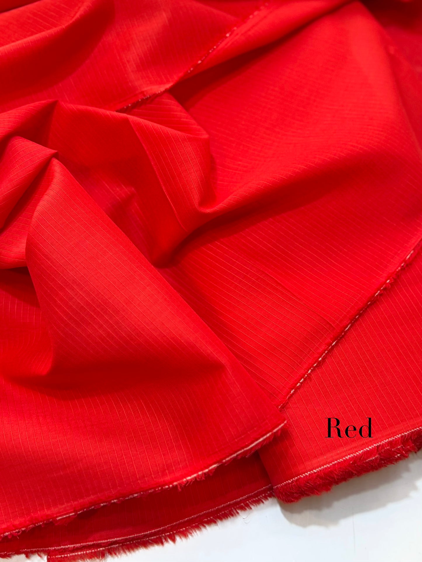 Plain Doria Lawn 2 Piece Suit 5 Meters | Red