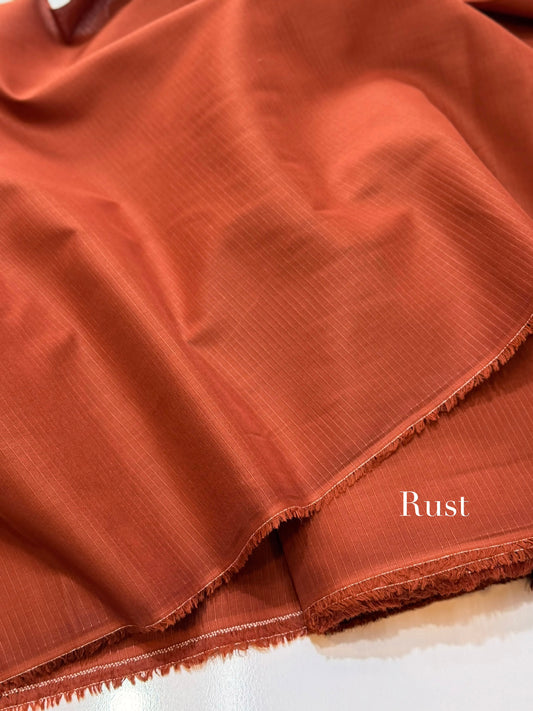 Plain Doria Lawn 2 Piece Suit 5 Meters | Rust