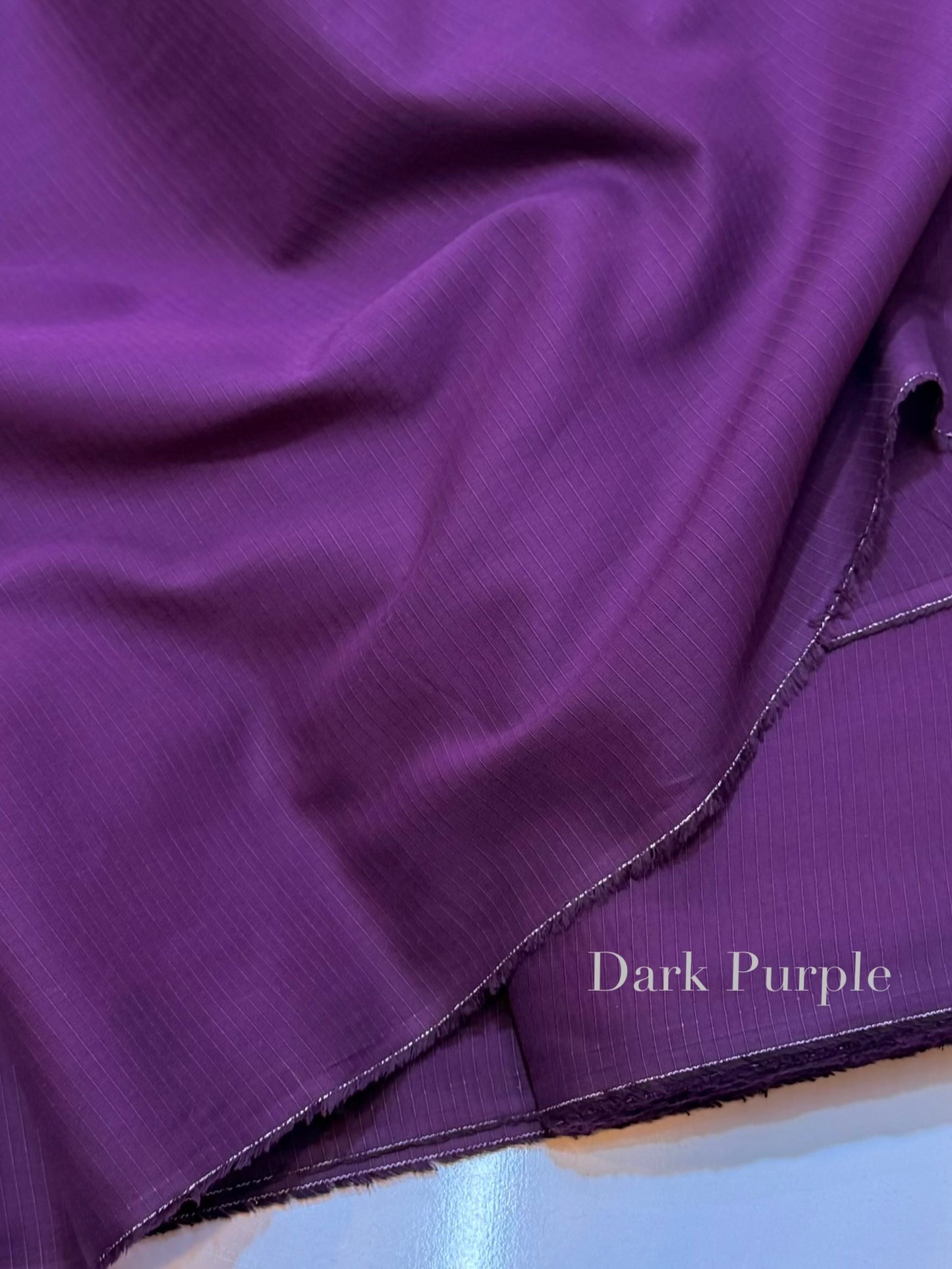 Plain Doria Lawn 2 Piece Suit 5 Meters | Dark Purple