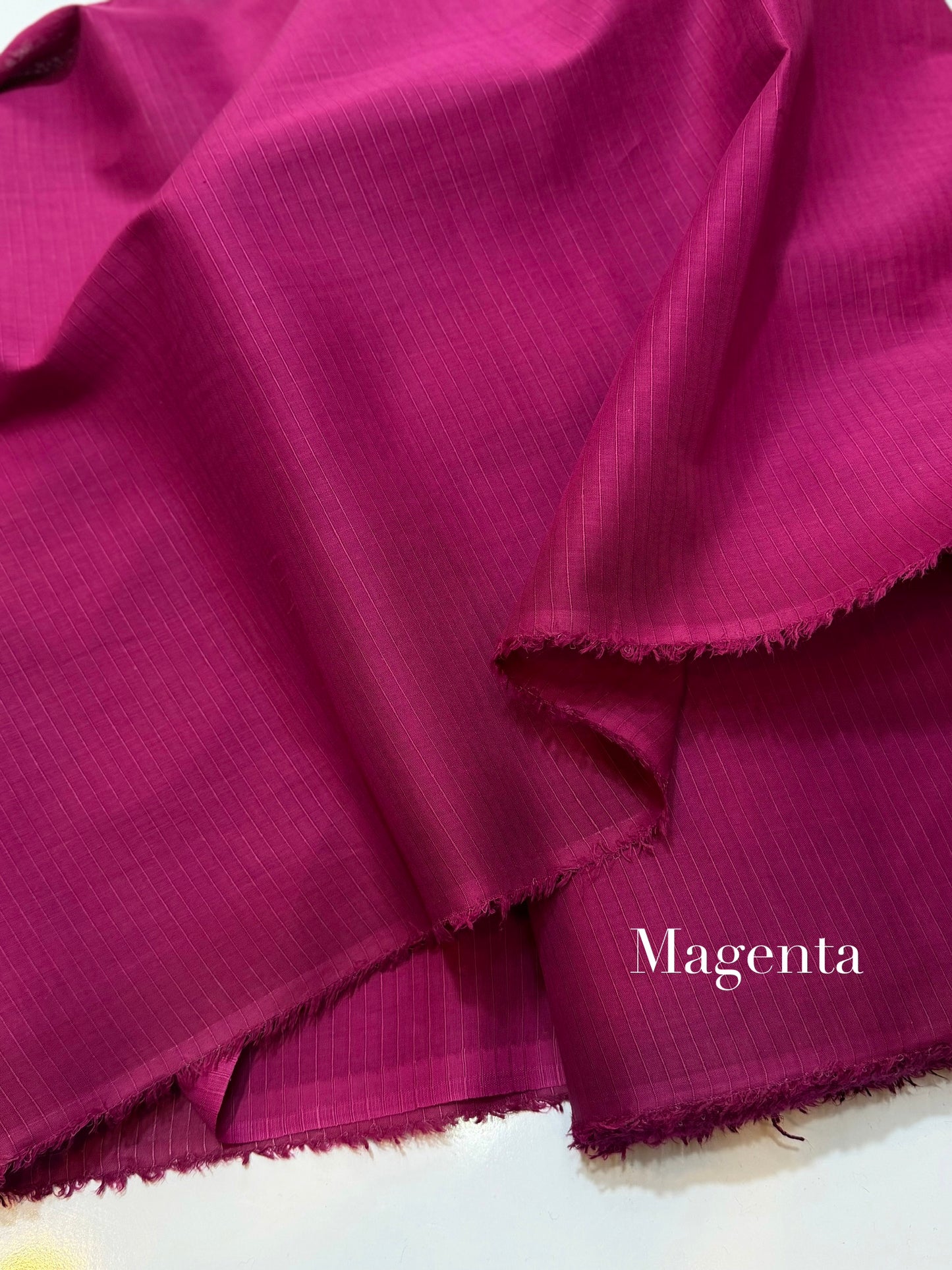 Plain Doria Lawn 2 Piece Suit 5 Meters | Magenta