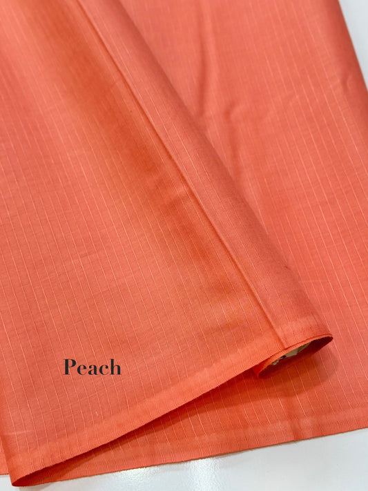 Plain Doria Lawn 2 Piece Suit 5 Meters | Peach