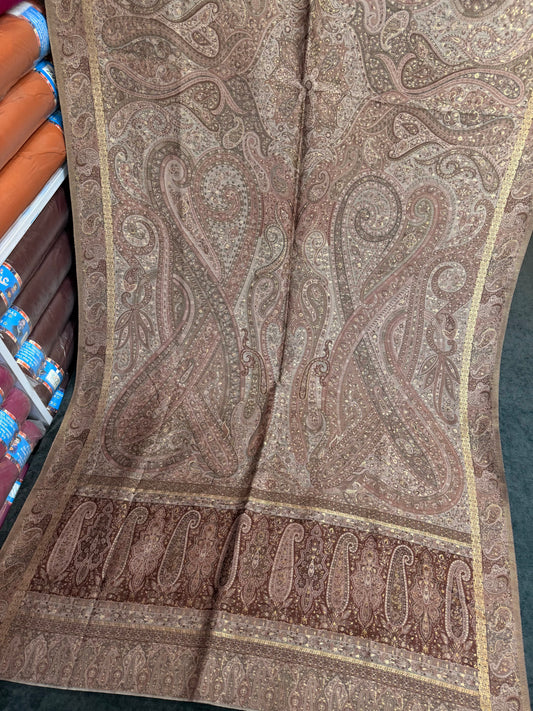 Luxury Kani Silk Shawl, Wedding Wrap Perfect Gift Made in Kashmir