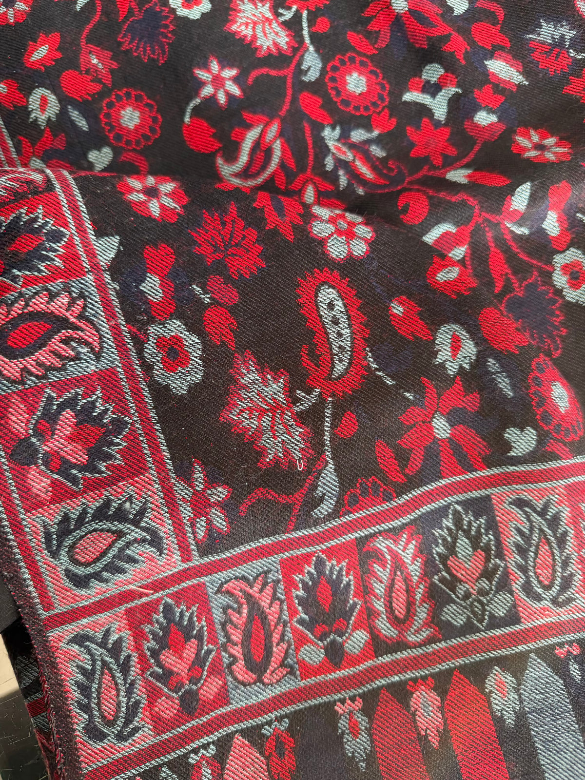 Pashmina Wool Kani Shawl in Full Size Multi Color | K422