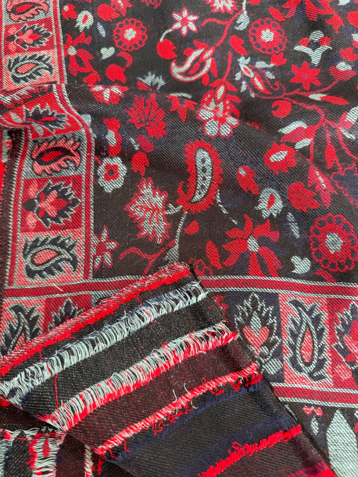 Pashmina Wool Kani Shawl in Full Size Multi Color | K422