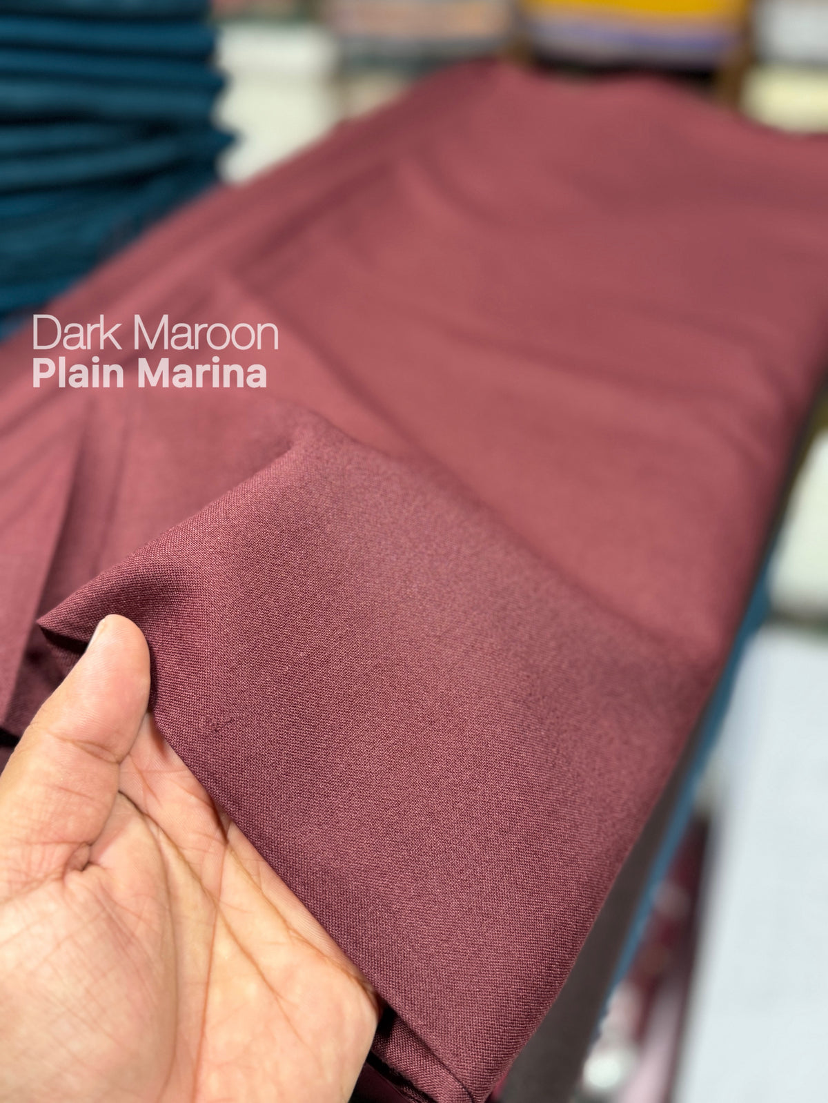 Plain Marina Suit | Dark Maroon