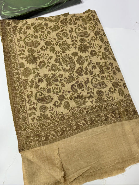 Pashmina Wool Multi Kani Shawl in Full Size | Multi Kani Work
