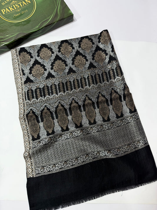 Kani Original Stole | Made in Kashmir Weaved Kani Toosh Pashmina Stole Perfect Winter Gift