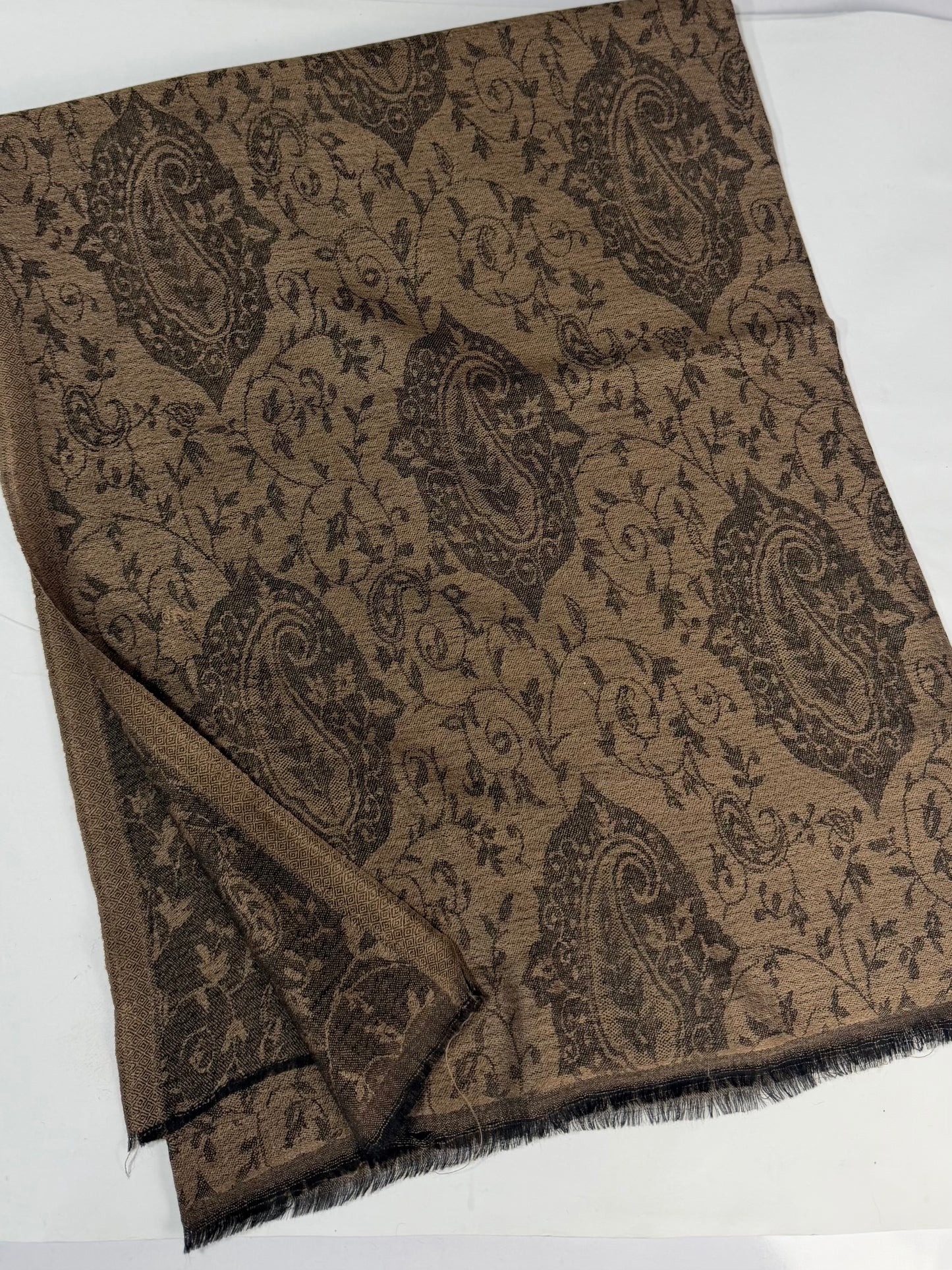 Plain Self Toosh Shawl | Self Design Plain Kashmiri Pure Shawl Perfect Gift | Dark Skin Grey