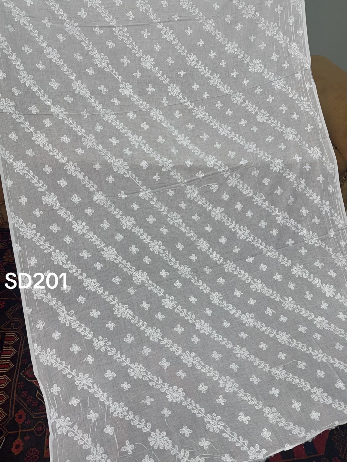 Shadow Work Beautiful Handmade Dupatta Shawl Perfect Gift | SD201