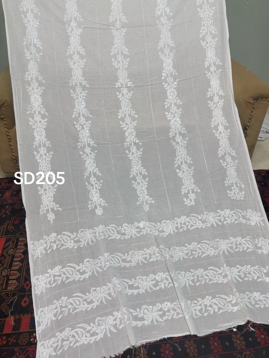 Shadow Work Beautiful Handmade Dupatta Shawl Perfect Gift | SD205