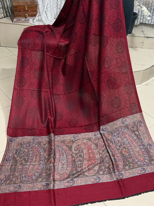 Self Toosh Kani Palla Shawl Made in Kashmir | Perfect Gift For Winters