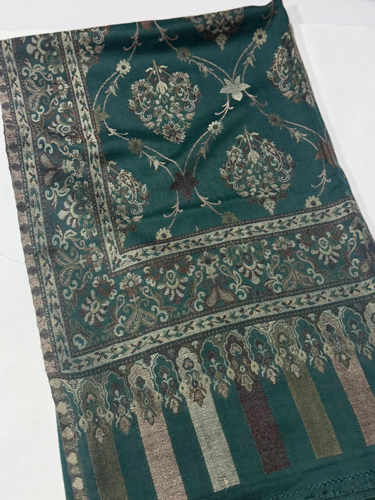 Pashmina Wool Multi Kani Shawl in Full Size | Multi Kani Work | ZInc