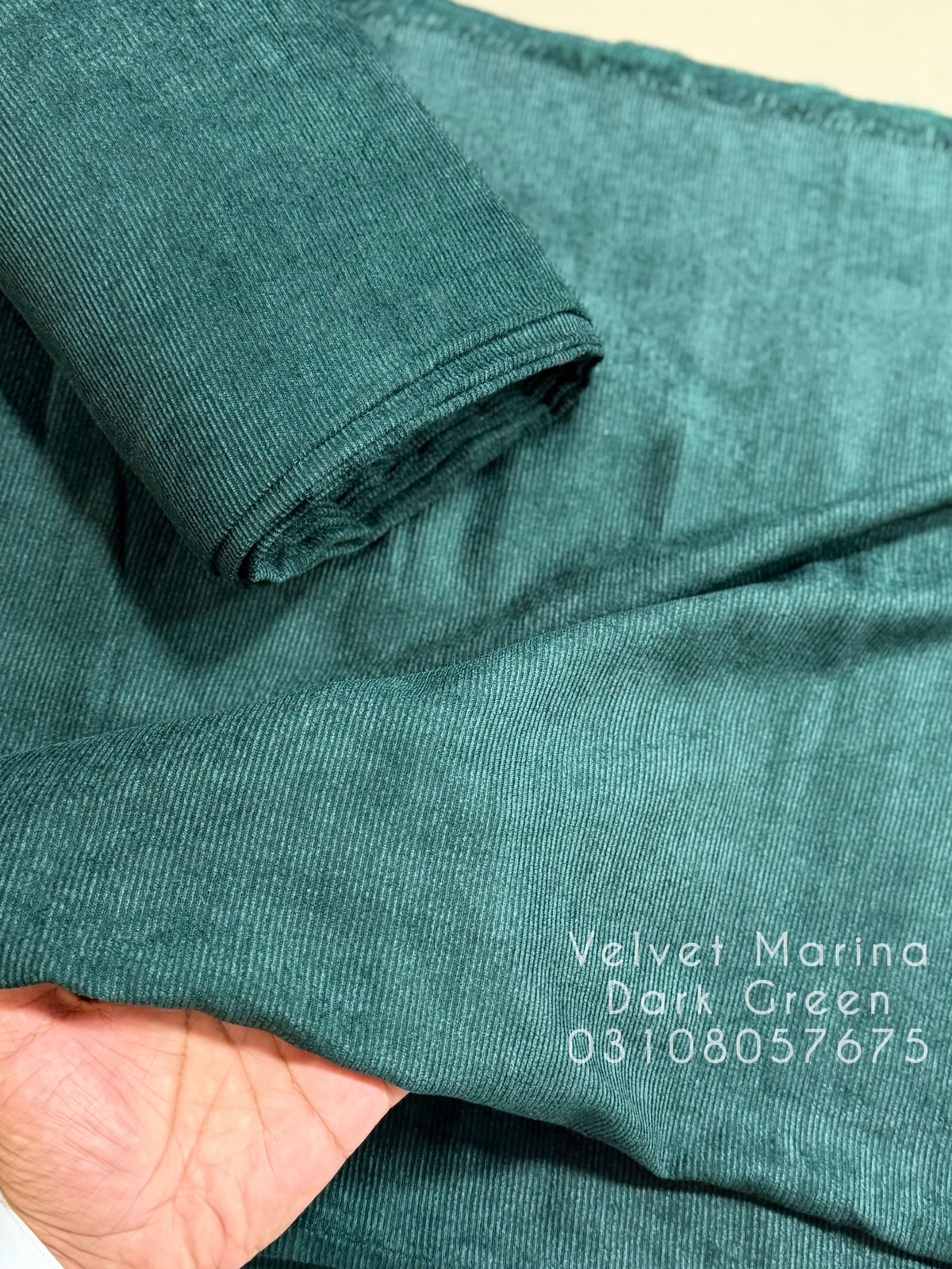 Allover Marina Khaddi Made Velvet Lining Suit | 2 Piece 5 Meters Suit Perfect Gift | Dark Green