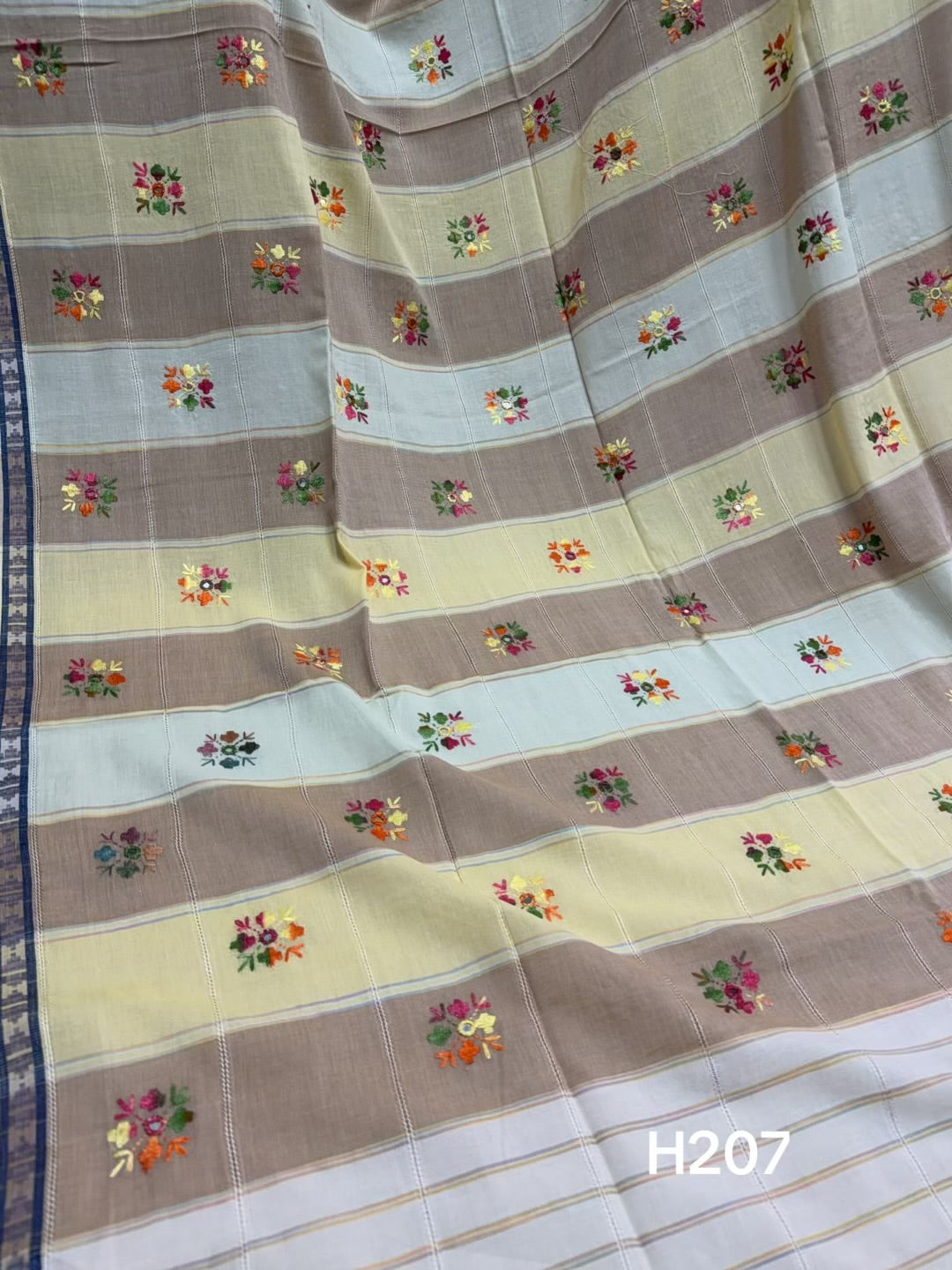 Handmade Lawn Shawl | Fine Thread Work Pure Lawn Shawl H207