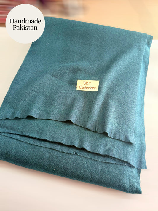 Sky Cashmere Plain Pashmina Shawl Perfect Soft Material for Winter | Zinc