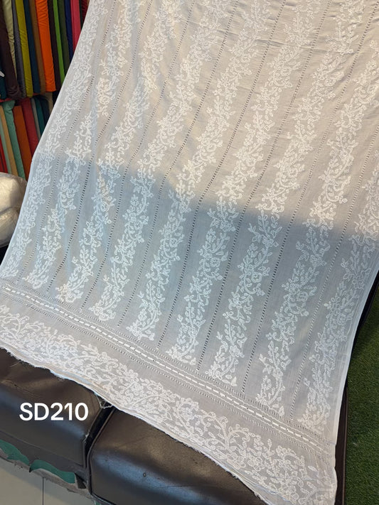 Shadow Work Beautiful Handmade Dupatta Shawl Perfect Gift | SD210