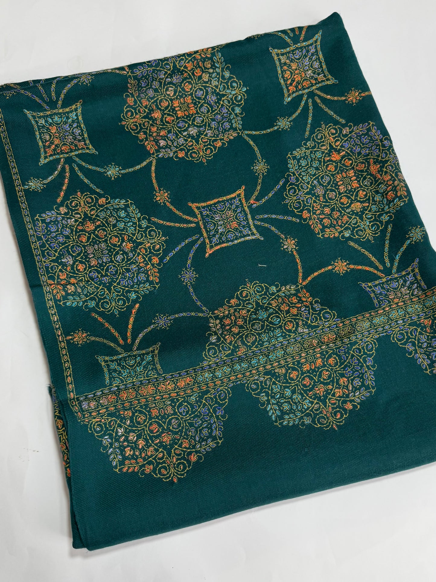 Pashmina Shawl Jaal | Hand Embroidery and Print Beautiful Shawl in Sale | Zinc