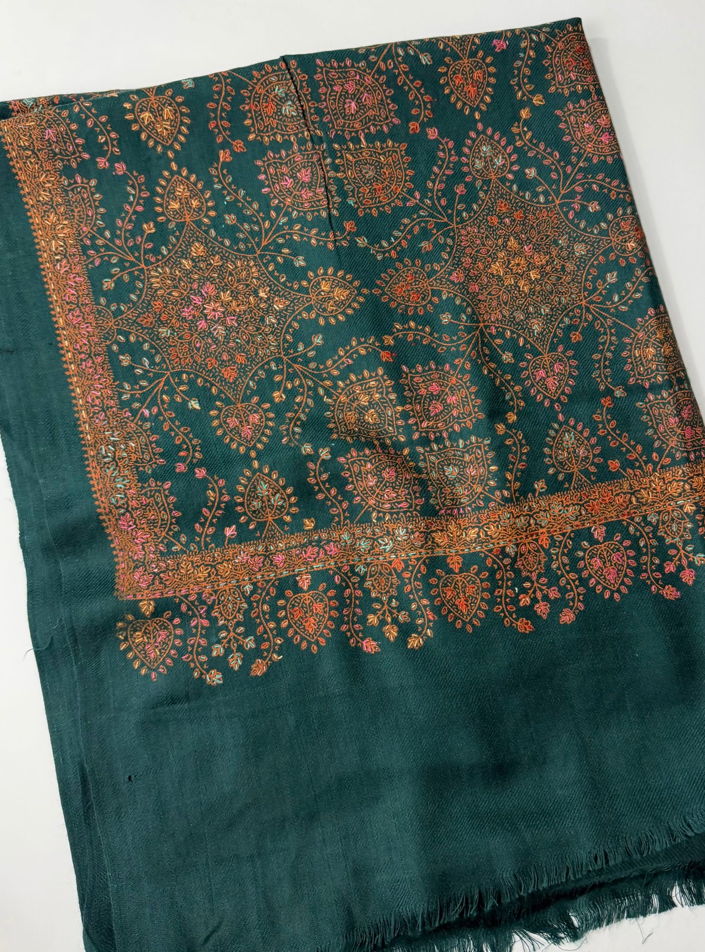 Pashmina Stole | Print and Embroidery in Sale Price Perfect for Gifts | Zinc