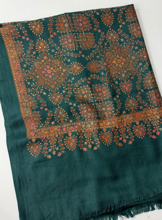 Pashmina Stole | Print and Embroidery in Sale Price Perfect for Gifts | Zinc