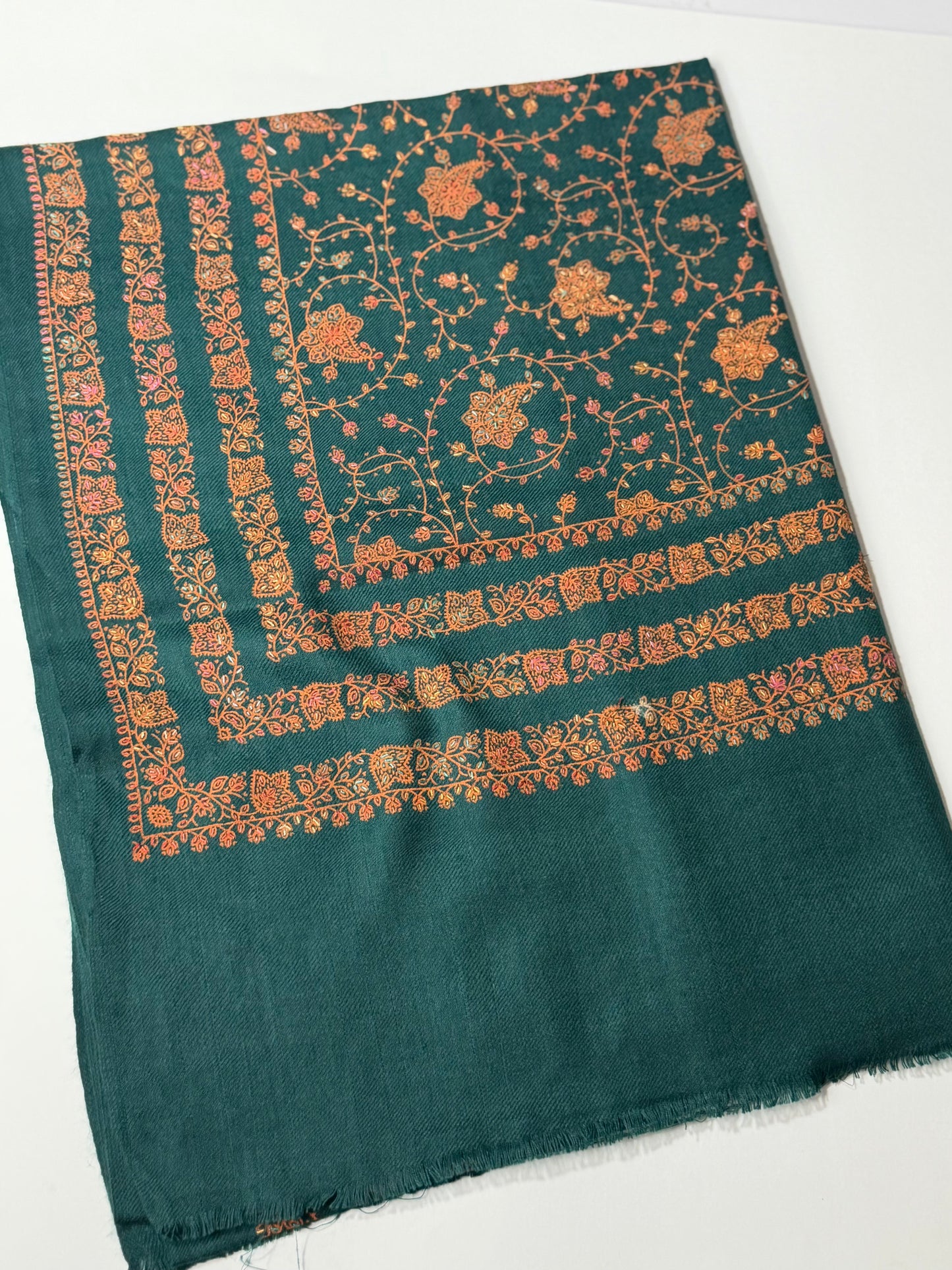 Pashmina Stole | Print and Embroidery in Sale Price Perfect for Gifts | Zinc