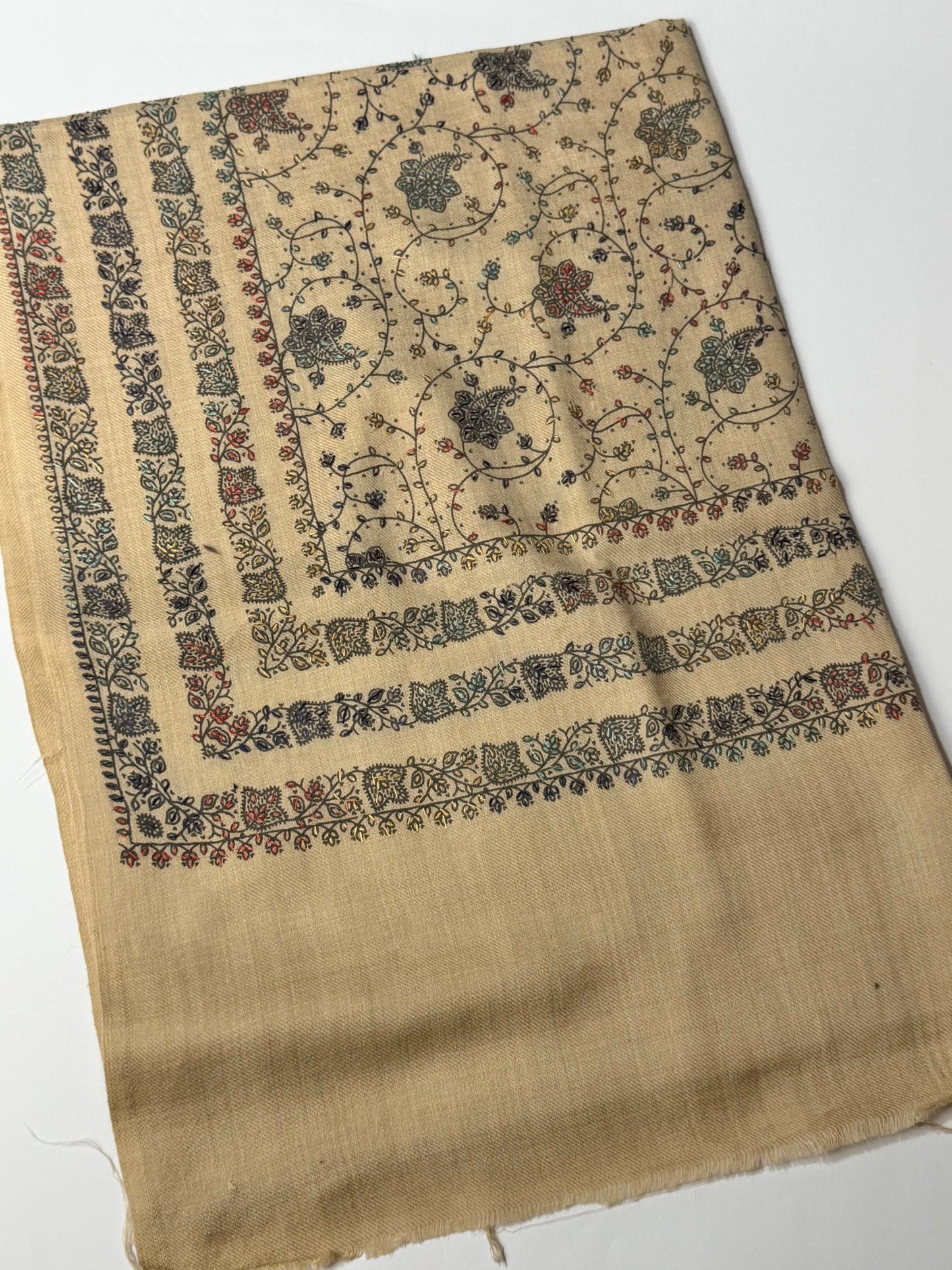 Pashmina Stole | Print and Embroidery in Sale Price Perfect for Gifts |
