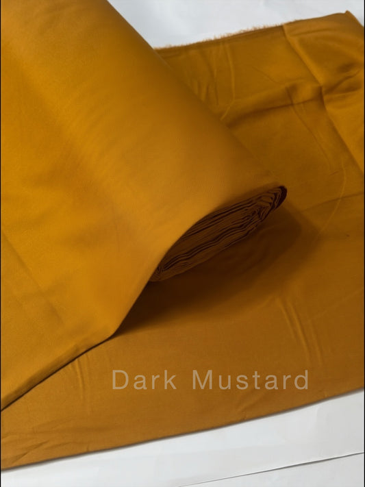 Plain Marina Suit | Dark Mustard