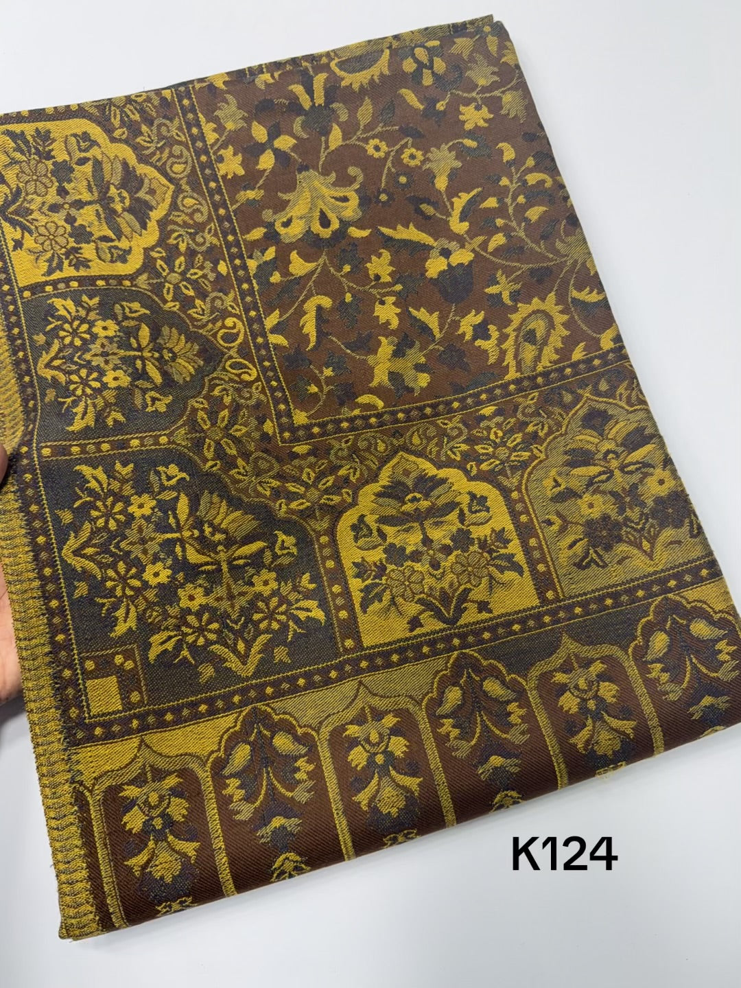 Pashmina Wool Kani Shawl in Full Size Multi Color | K124