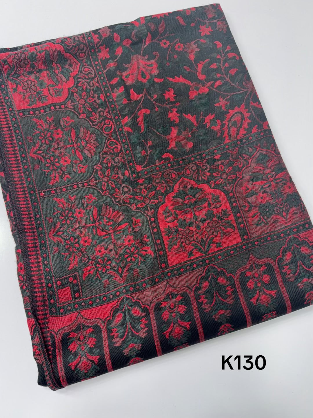 Pashmina Wool Kani Shawl in Full Size Multi Color | K130