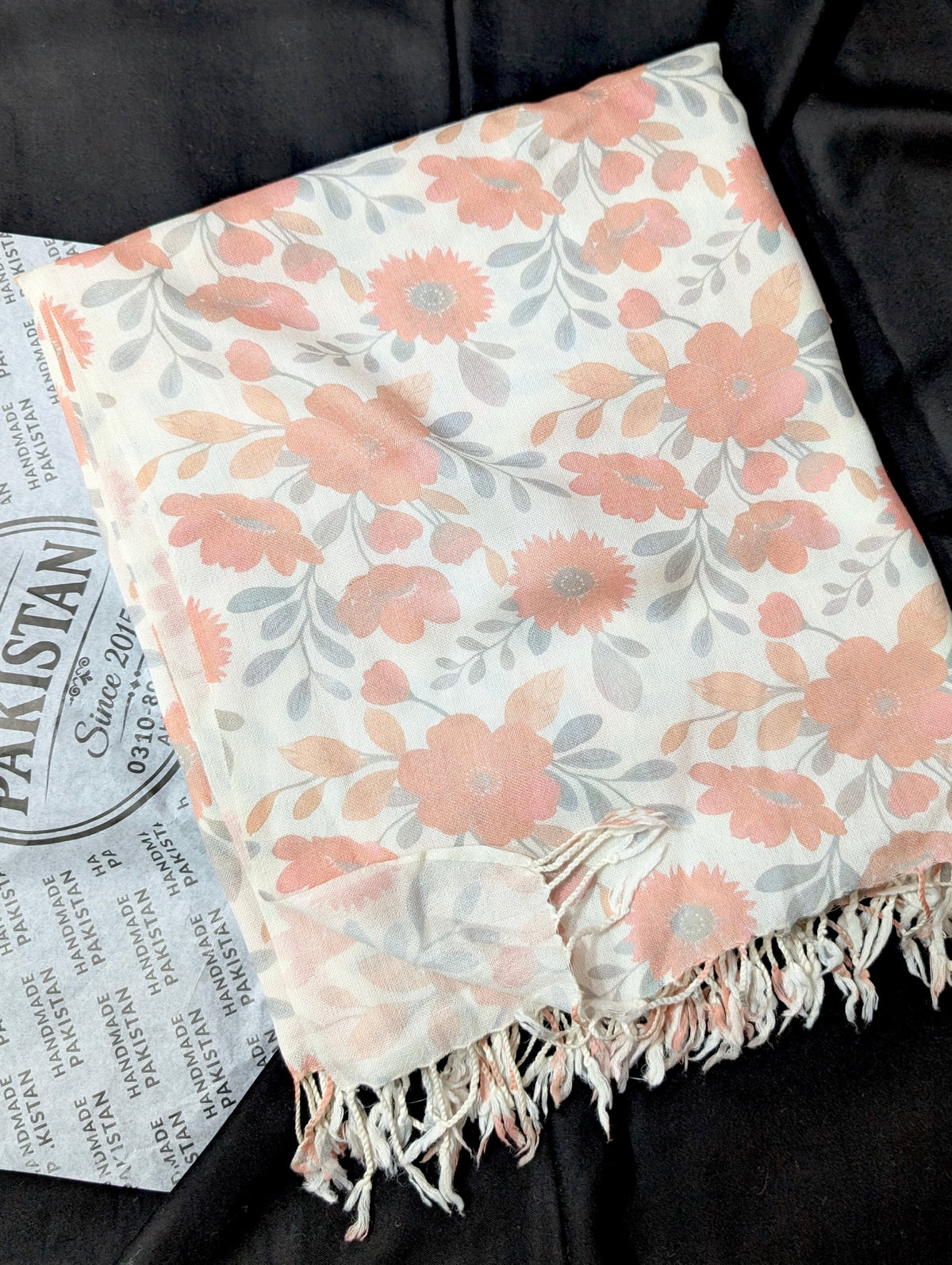 Printed Wool Pashmina Shawl | Soft and Fine Shawl Very Lightweight
