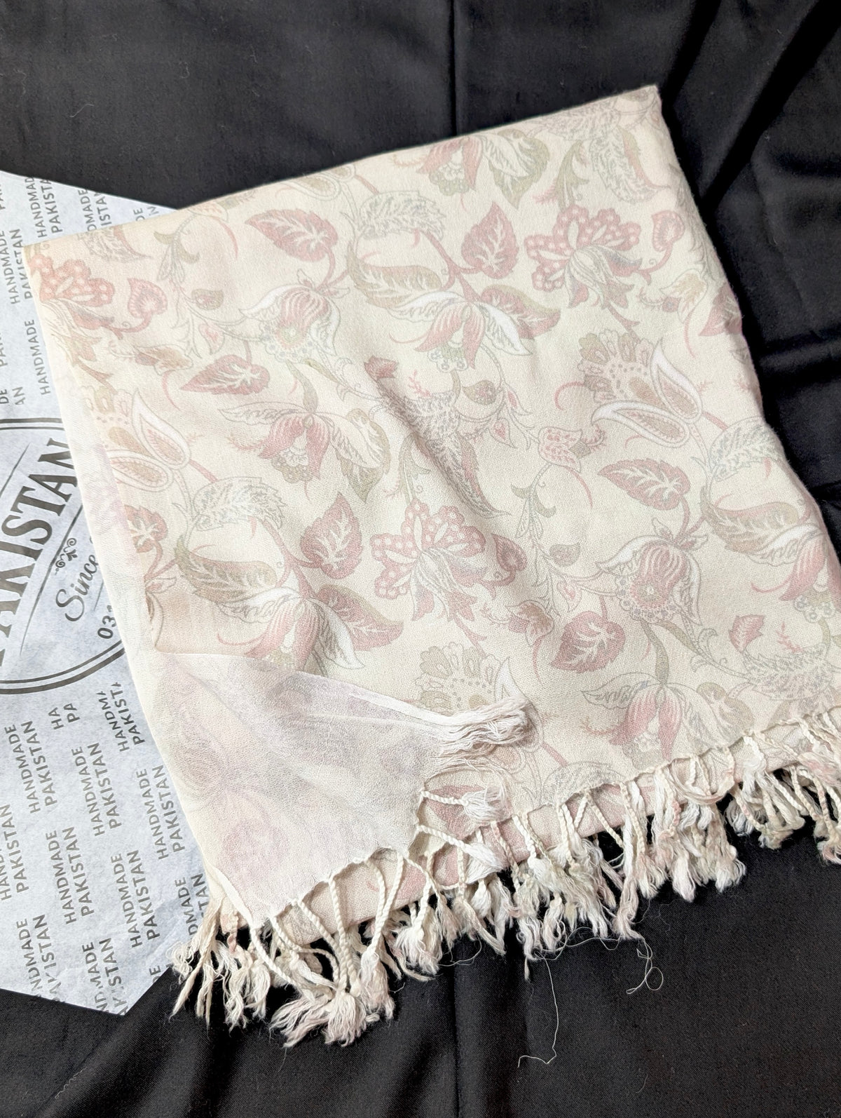 Printed Wool Pashmina Shawl | Soft and Fine Shawl Very Lightweight