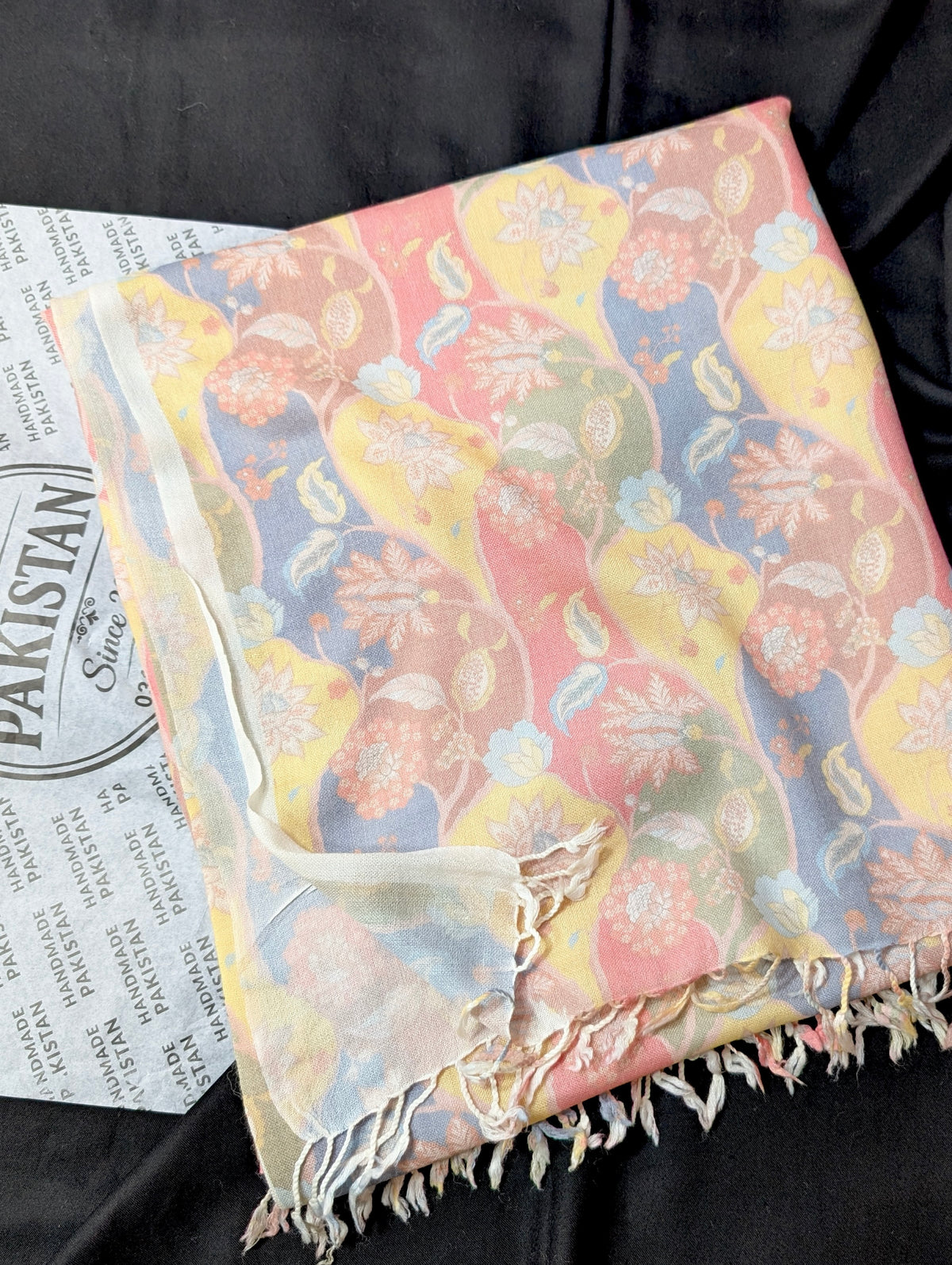Printed Wool Pashmina Shawl | Soft and Fine Shawl Very Lightweight