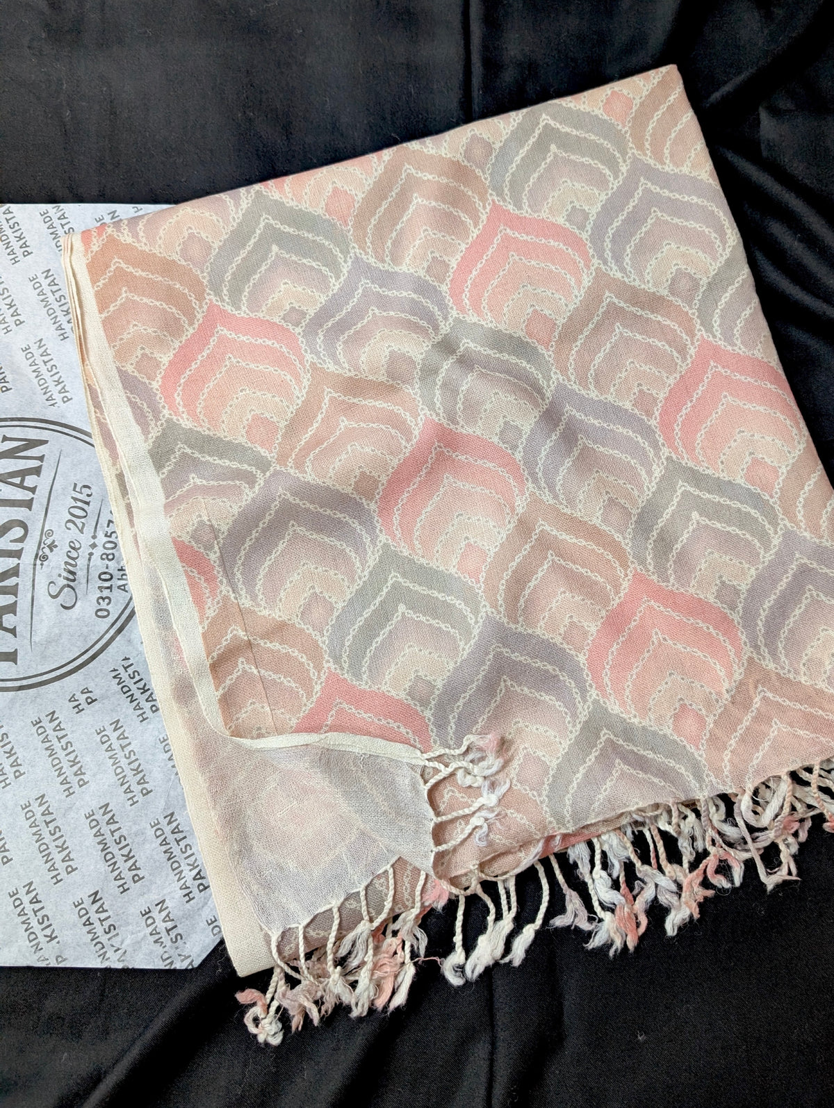 Printed Wool Pashmina Shawl | Soft and Fine Shawl Very Lightweight