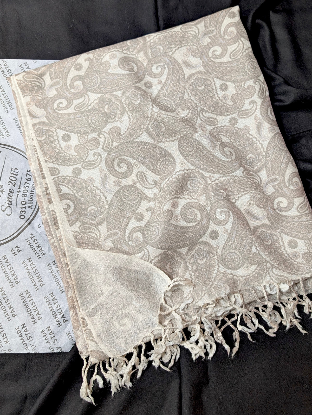 Printed Wool Pashmina Shawl | Soft and Fine Shawl Very Lightweight