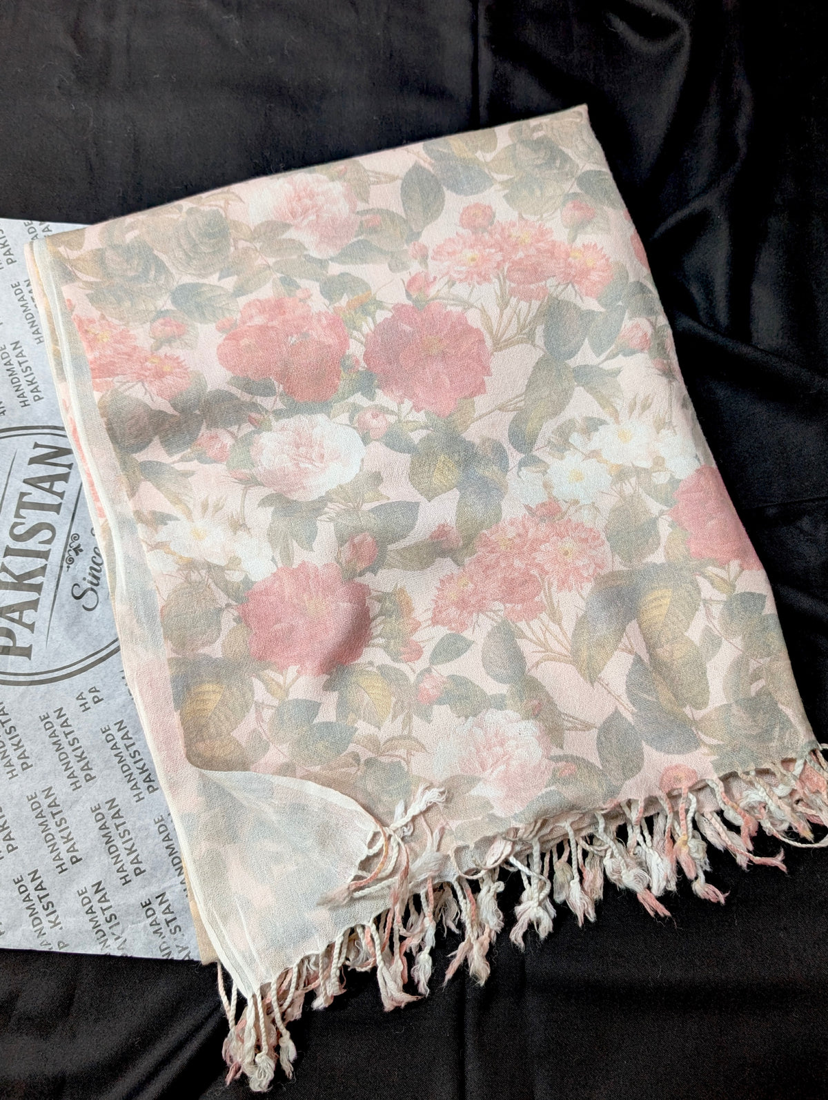 Printed Wool Pashmina Shawl | Soft and Fine Shawl Very Lightweight