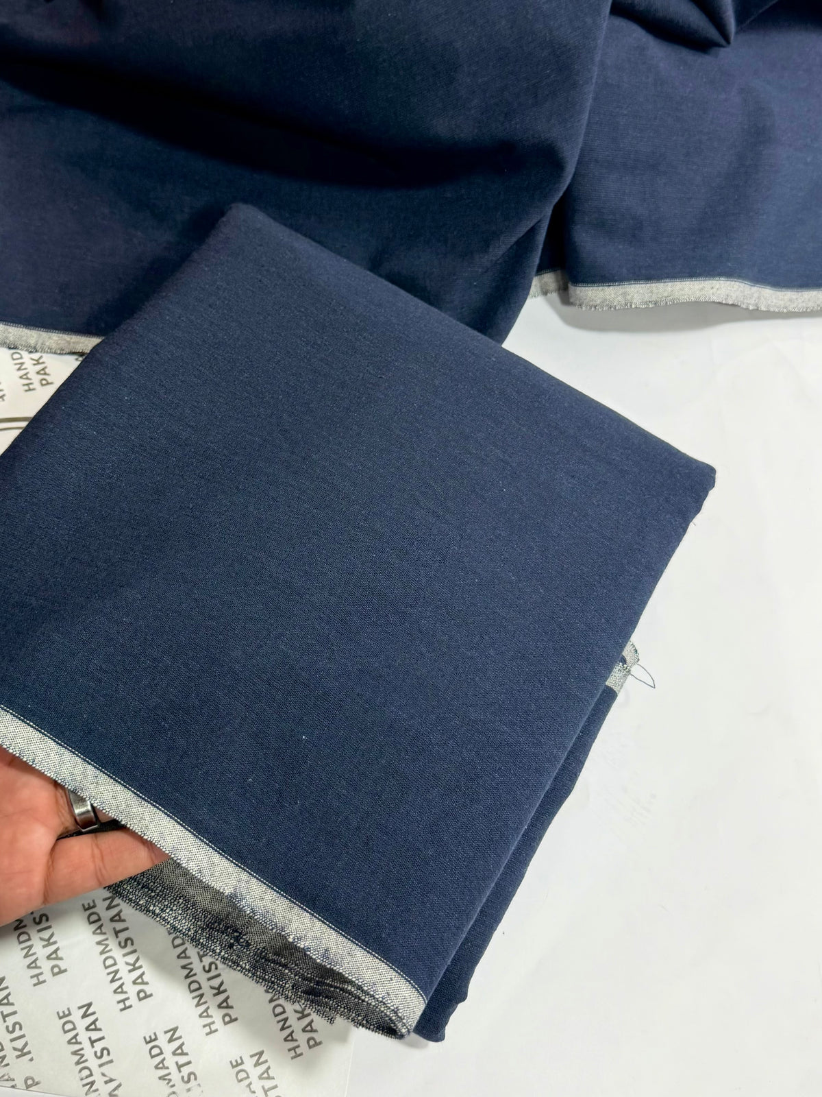 Gents Khaddar Suit | Plain Soft Mid Season Khaddar Suit | Navy Blue