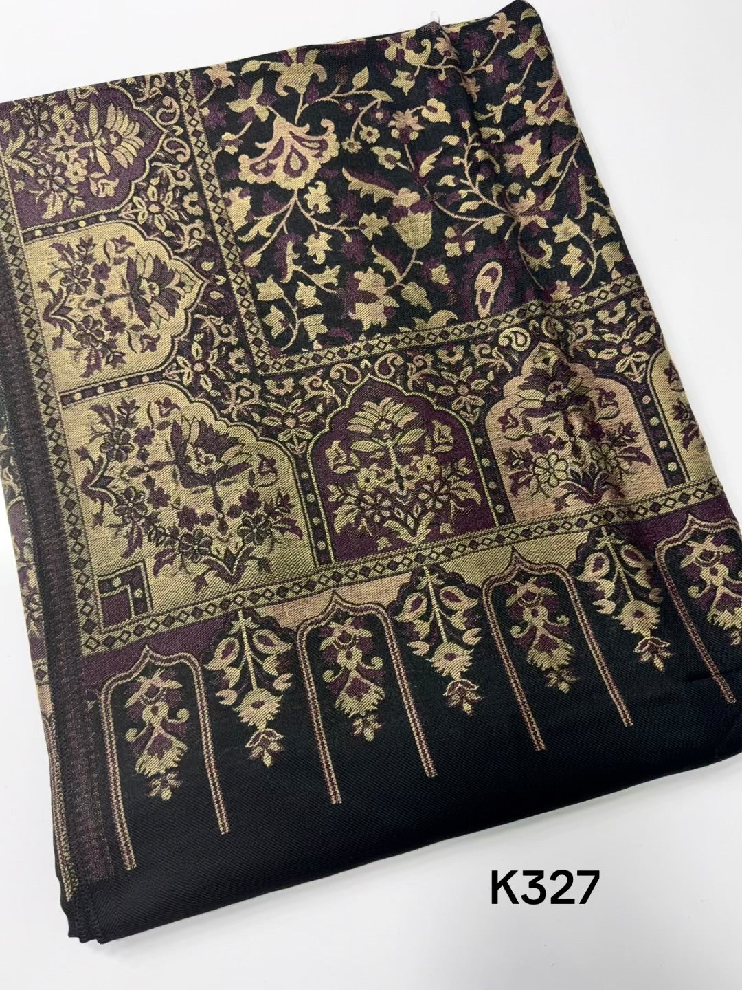 Pashmina Wool Kani Shawl in Full Size Multi Color | K327