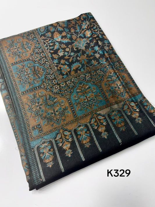 Pashmina Wool Kani Shawl in Full Size Multi Color | K329