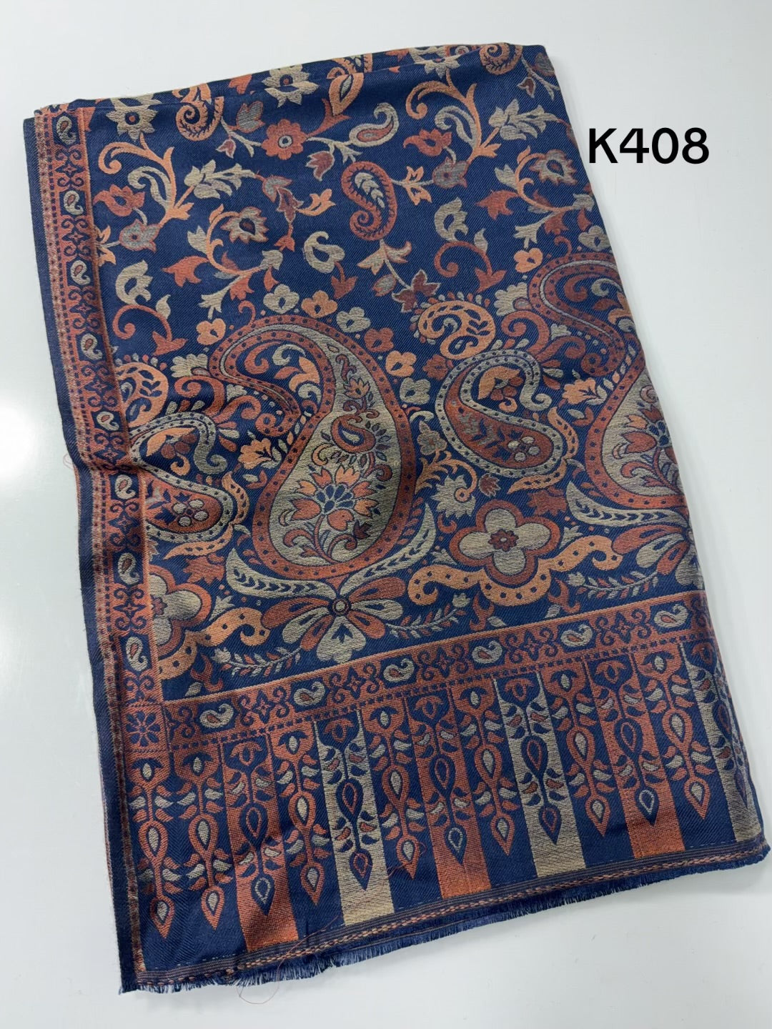 Pashmina Wool Kani Shawl in Full Size Multi Color | K408