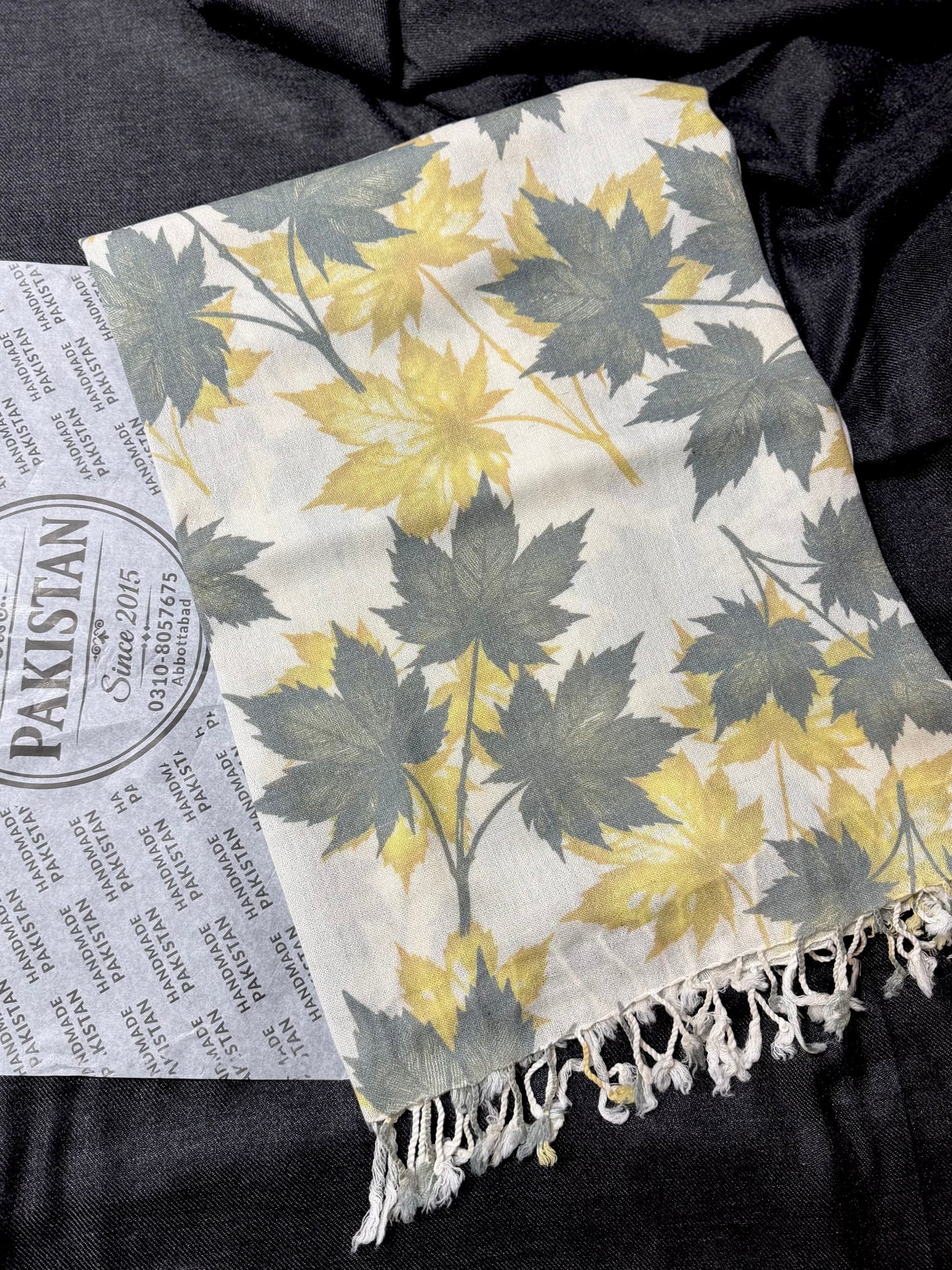 Printed Wool Pashmina Shawl | Soft and Fine Shawl Very Lightweight
