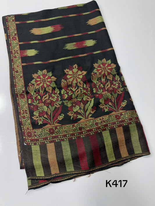 Pashmina Wool Kani Shawl in Full Size Multi Color | K417