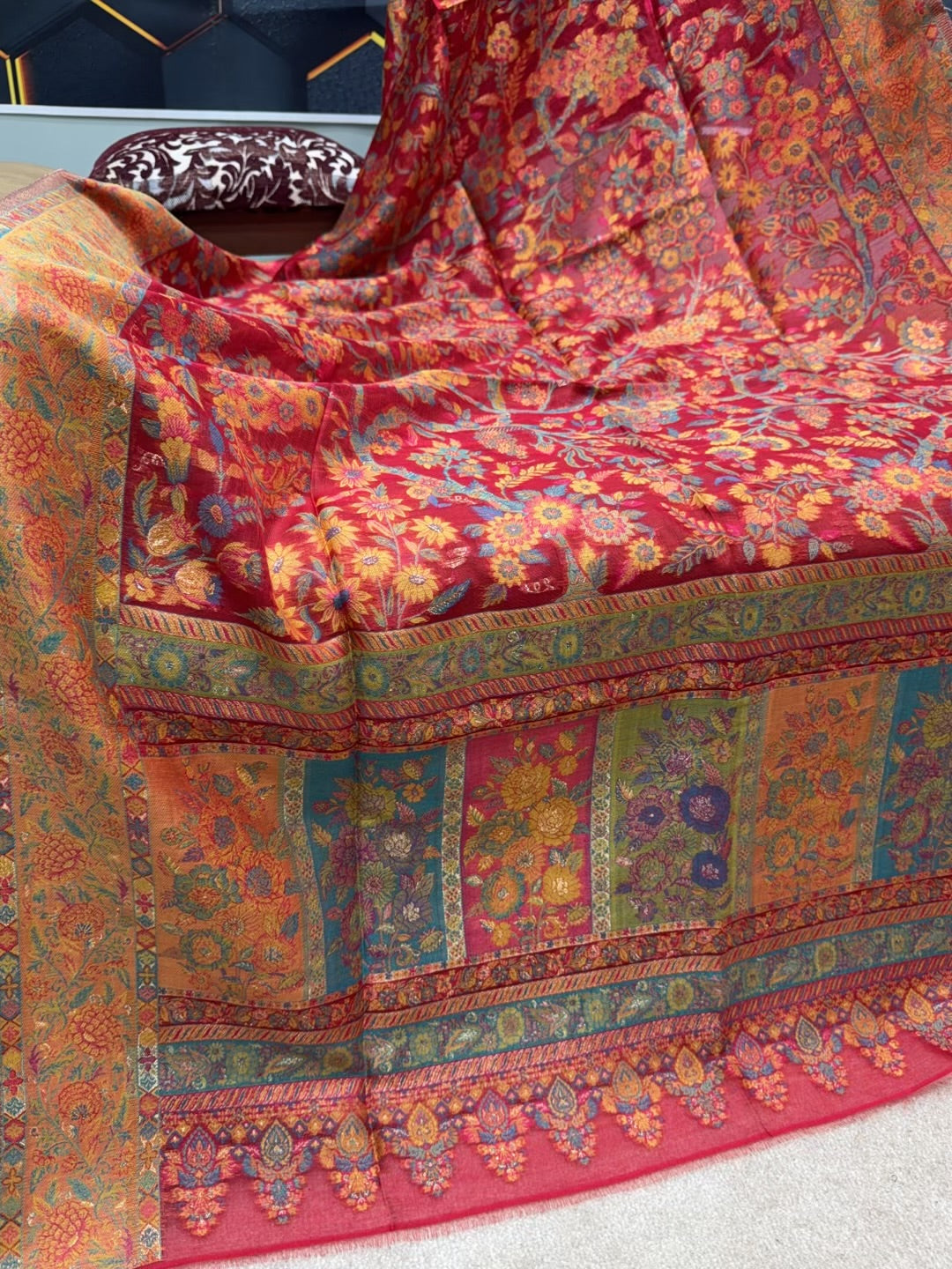 3 Piece Pure Lawn Suit Fancy Dupatta