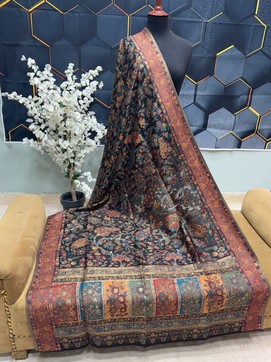 Luxury Kani Silk Shawl, Wedding Wrap Perfect Gift Made in Kashmir