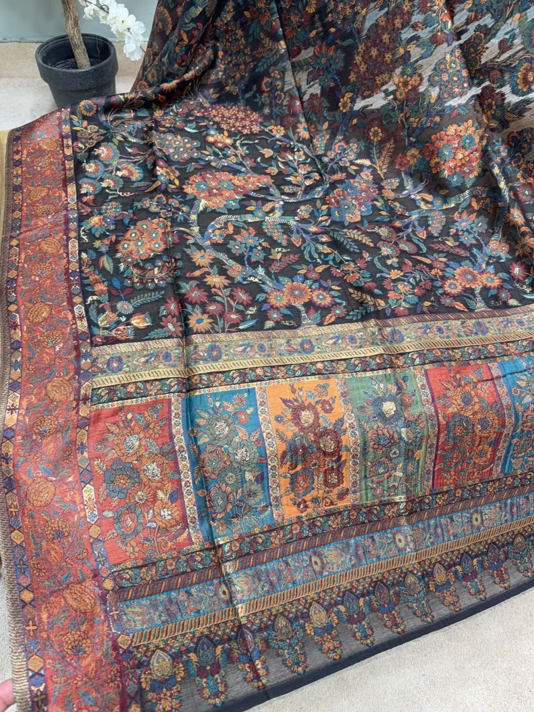3 Piece Pure Lawn Suit Fancy Dupatta