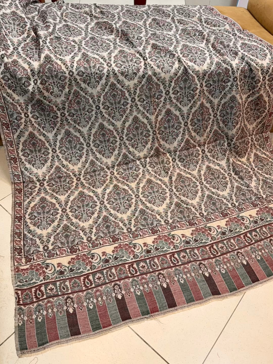 2 Piece Chikankari Lawn Suit Orange