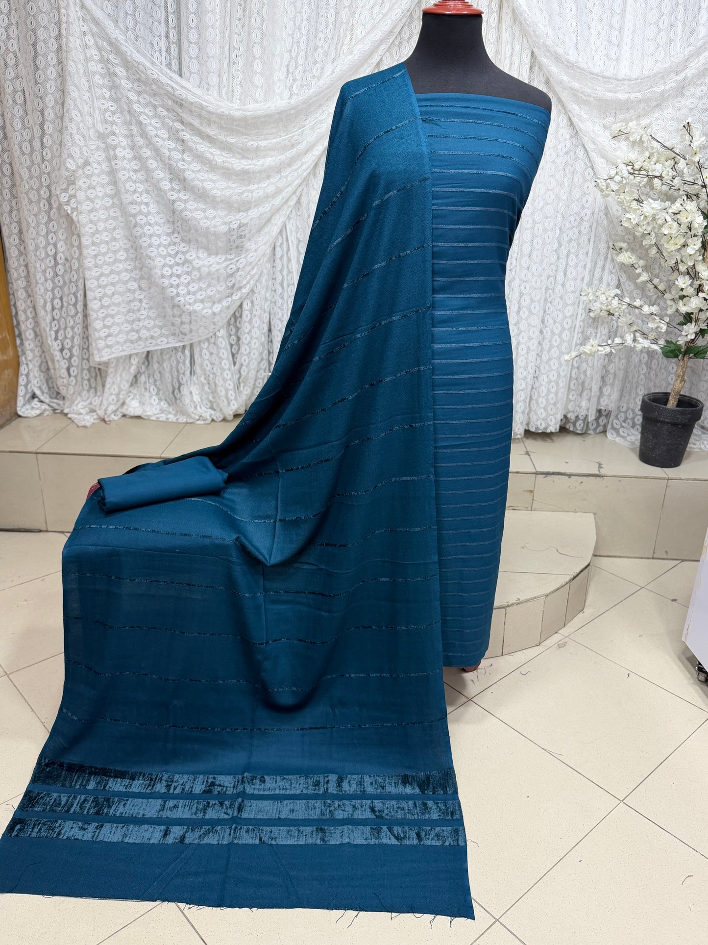 2 Piece Allover Nino Tarkashi Suit