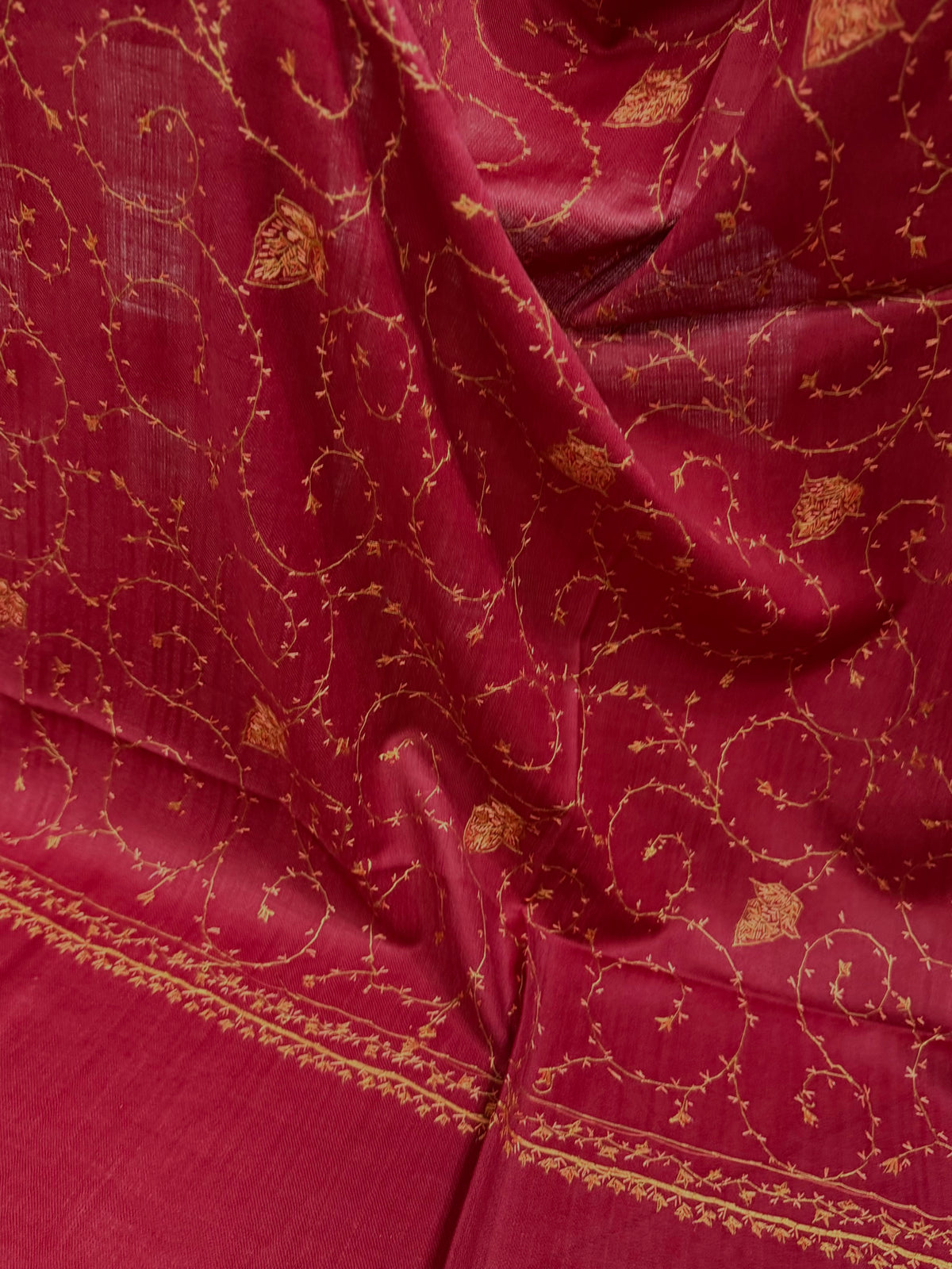Pashmina Handmade Full Embroidered Souzni Shawl Beautiful New Design 2025 Collection Made in Kashmir