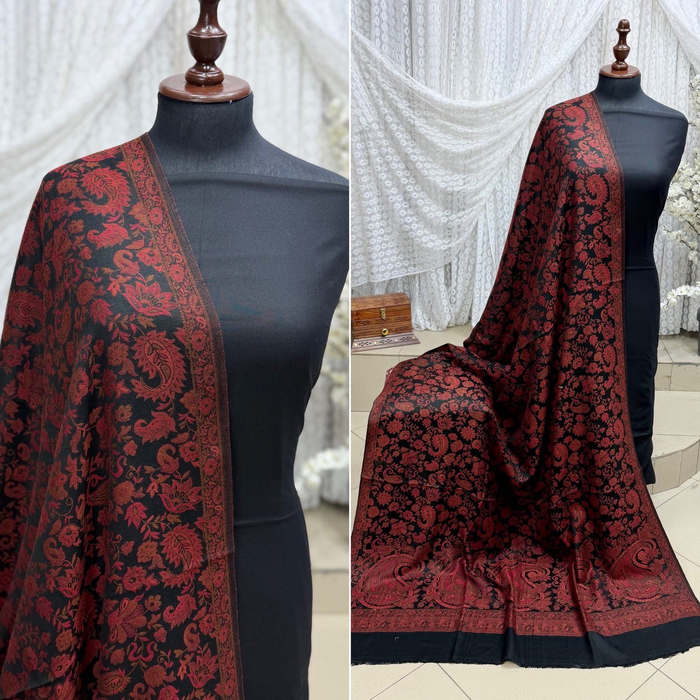 3 Piece Kani Shawl Suit | Plain Marina Suit With Kani Pashmina Shawl Perfect Gift