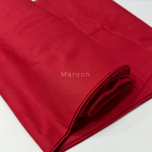 Plain Marina Suit | Maroon