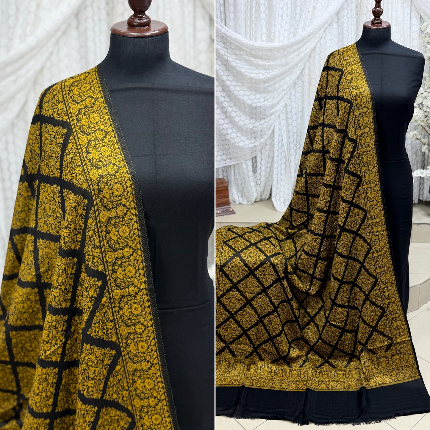 3 Piece Kani Shawl Suit | Plain Marina Suit With Kani Pashmina Shawl Perfect Gift